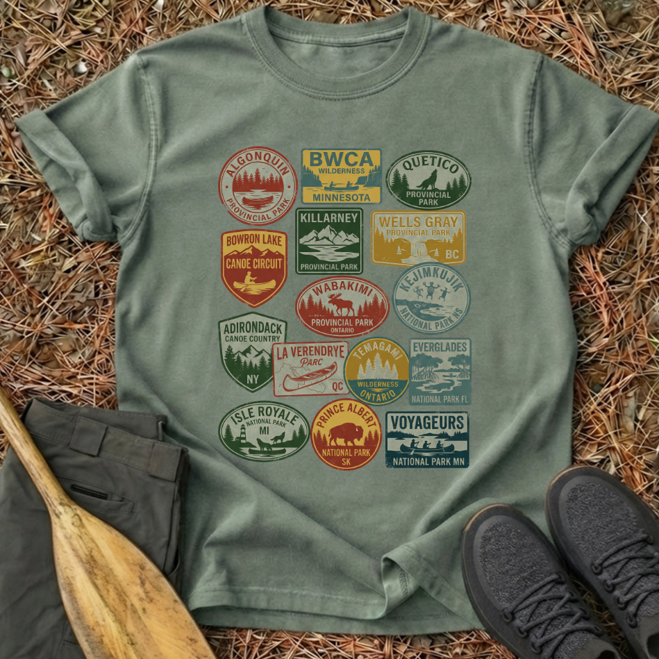 Park Stamps T-Shirt