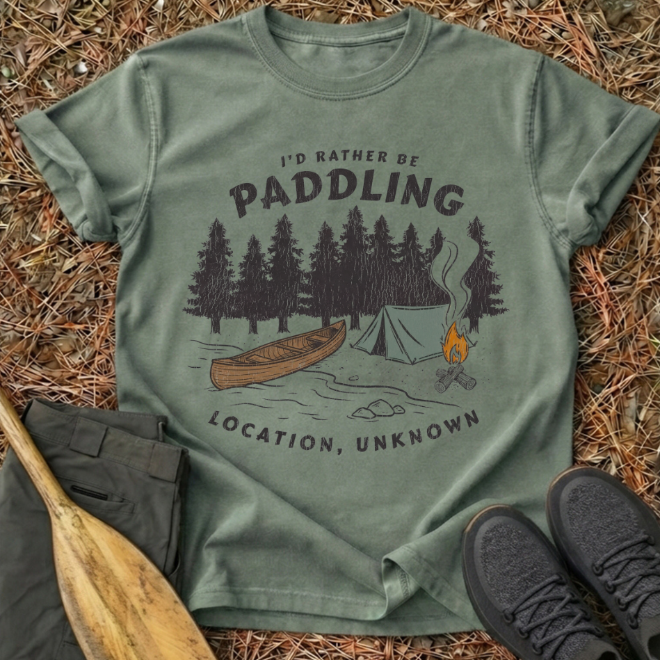 I'd Rather Be Paddling T-Shirt