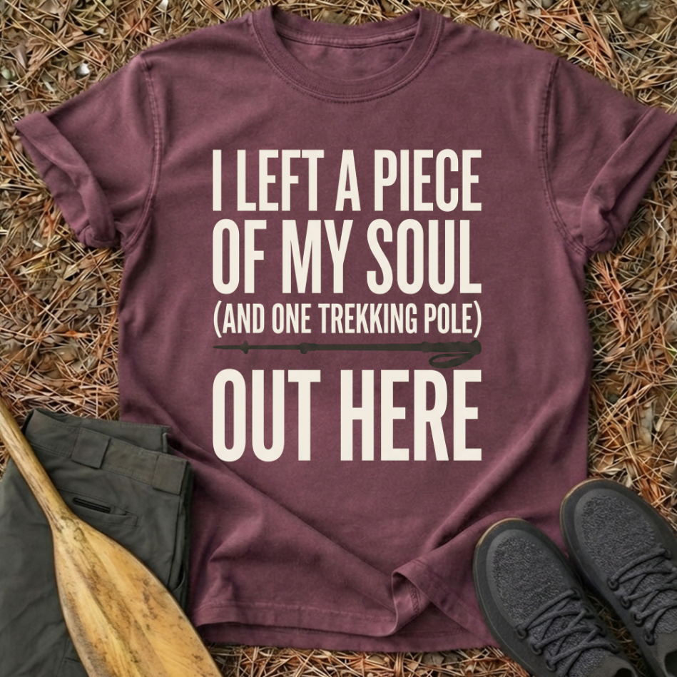 One Trekking Pole T-Shirt