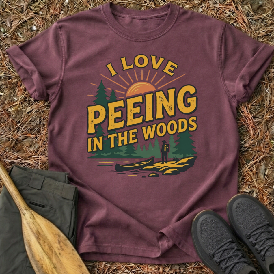Peeing in the Woods T-Shirt