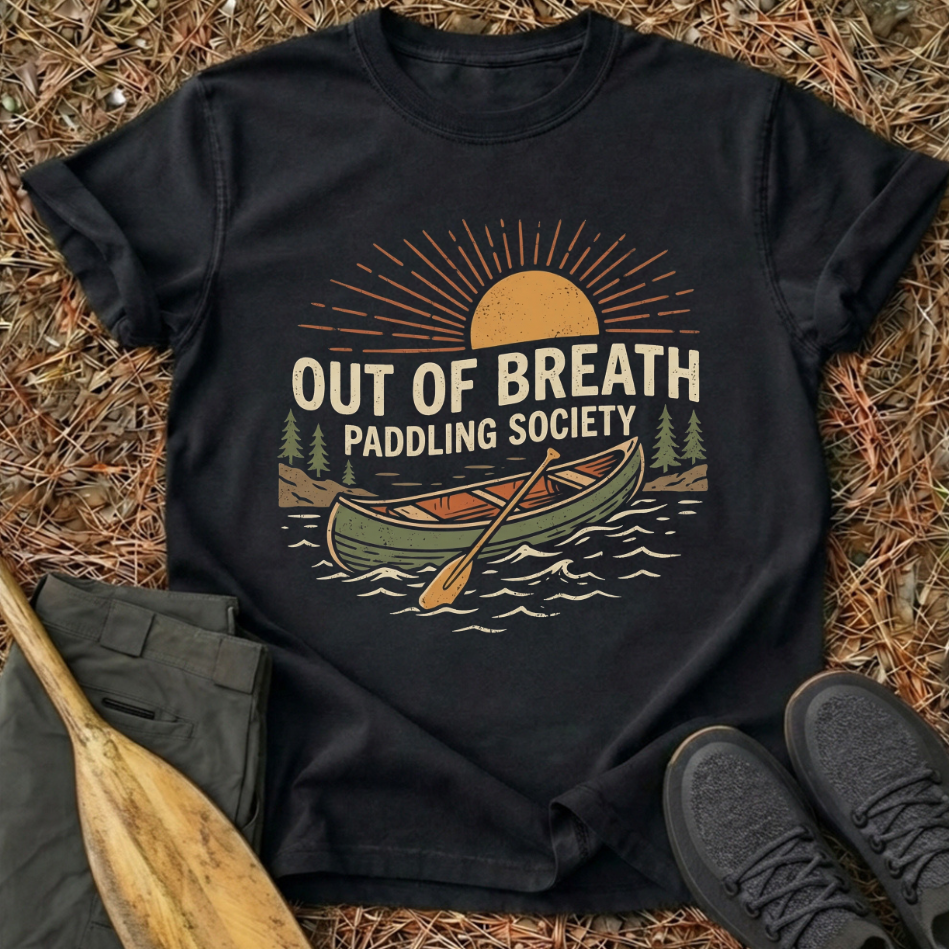 Out Of Breath Paddling Society T-Shirt
