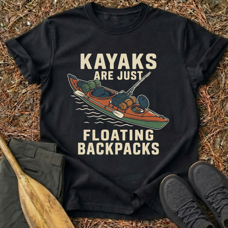 Floating Backpacks T-Shirt