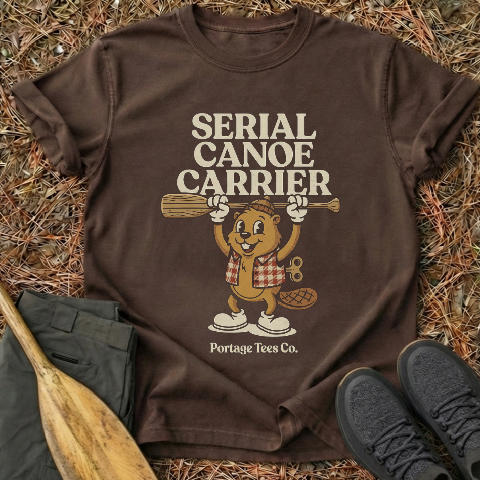 Serial Canoe Carrier T-Shirt