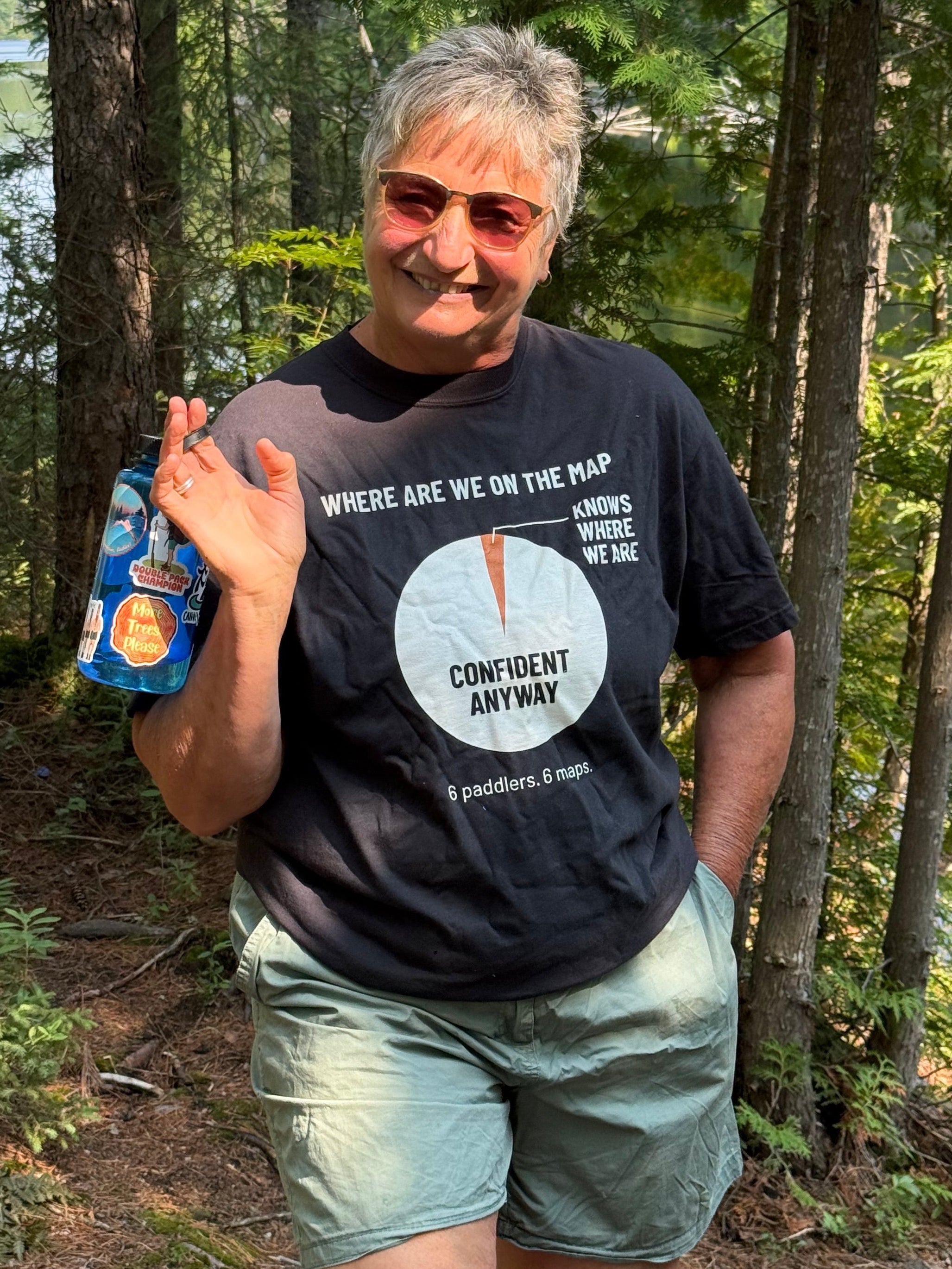 Where Are We Pie Chart T-Shirt