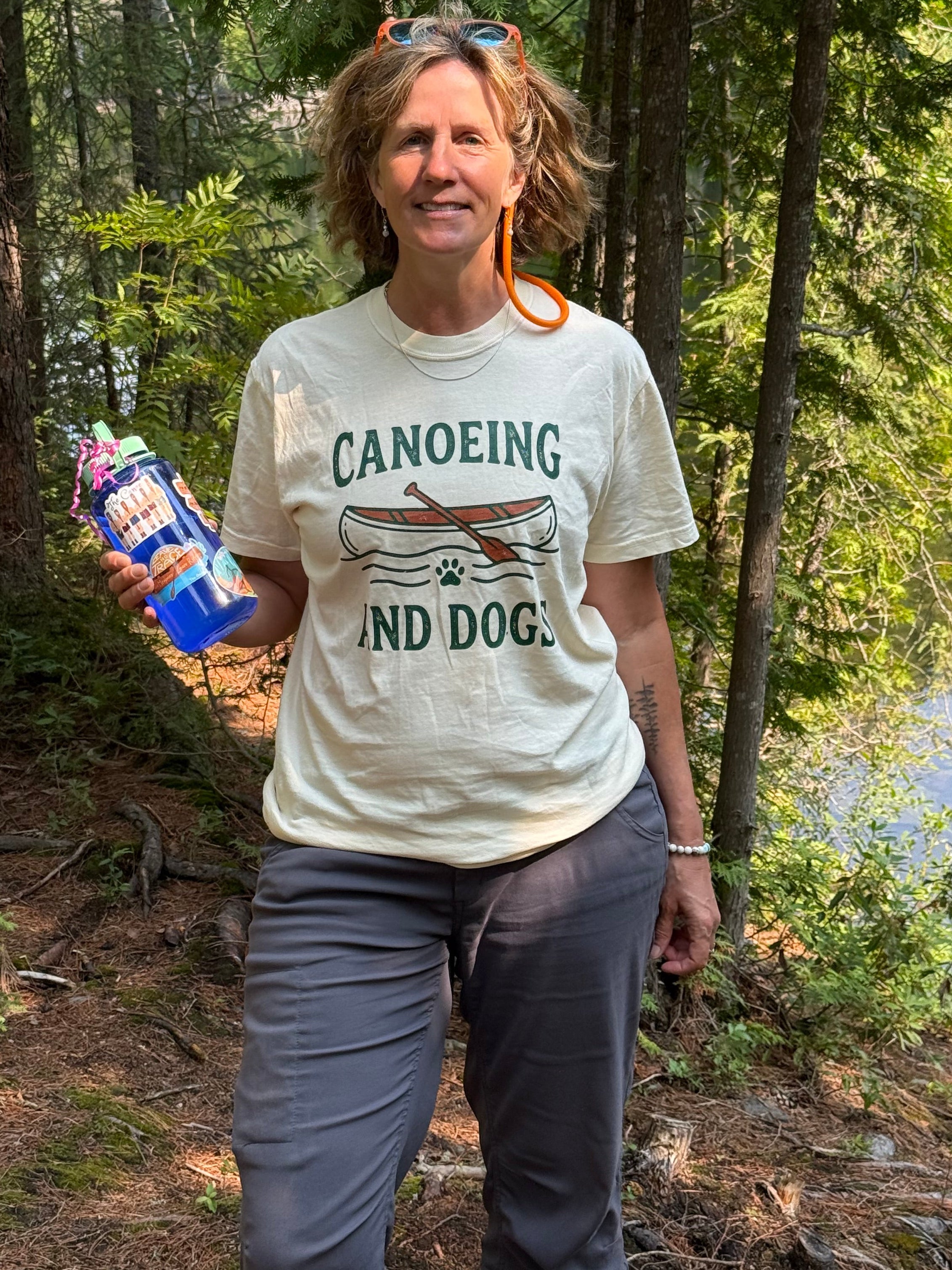 Canoeing & Dogs T-Shirt