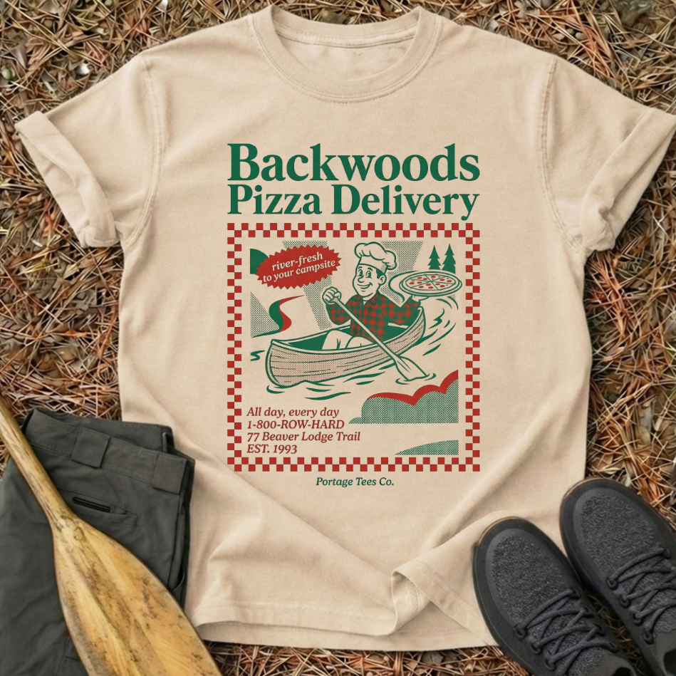 Backwoods Pizza Delivery T-Shirt