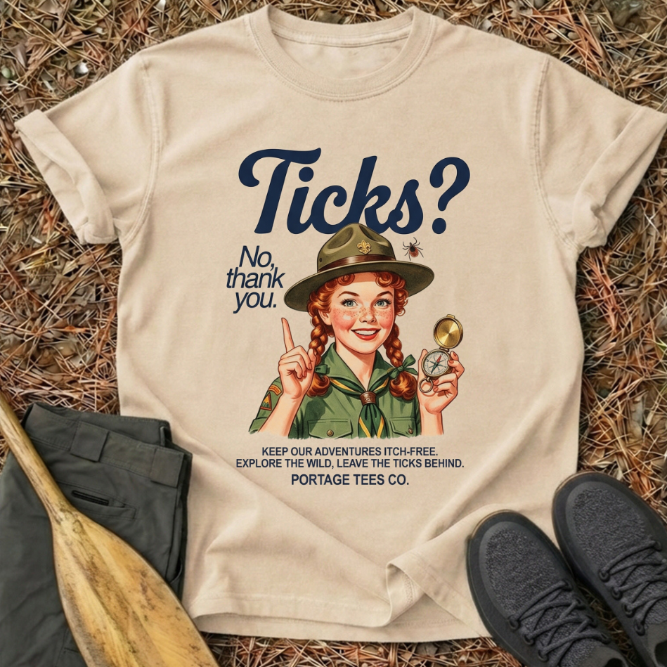 Ticks No Thank You T-Shirt
