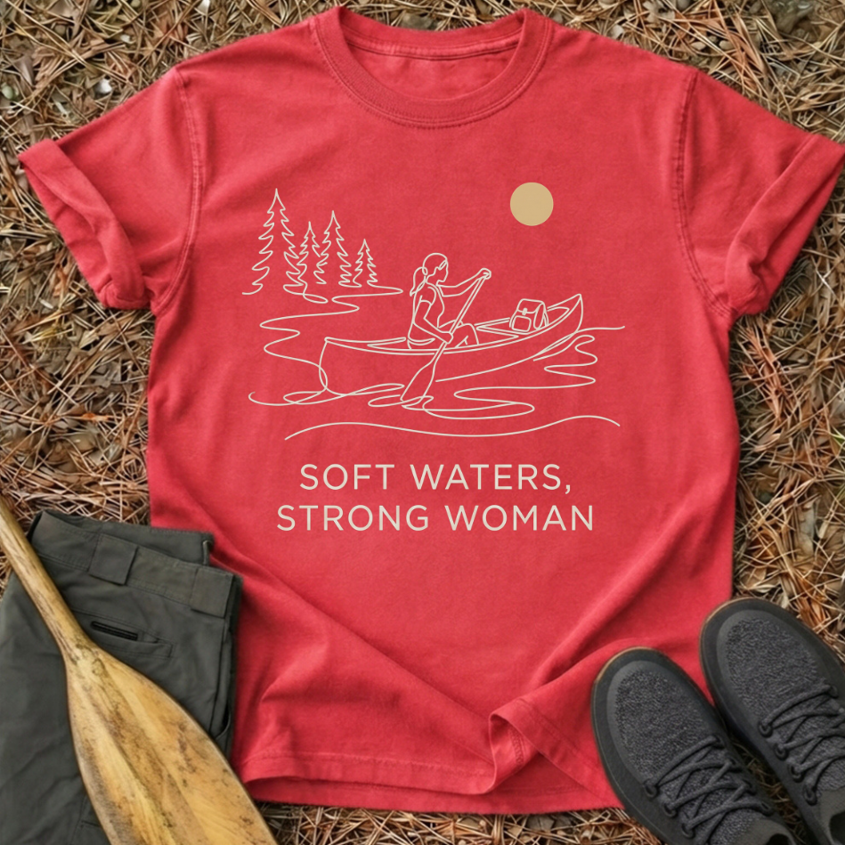 Soft Waters Strong Woman T-Shirt