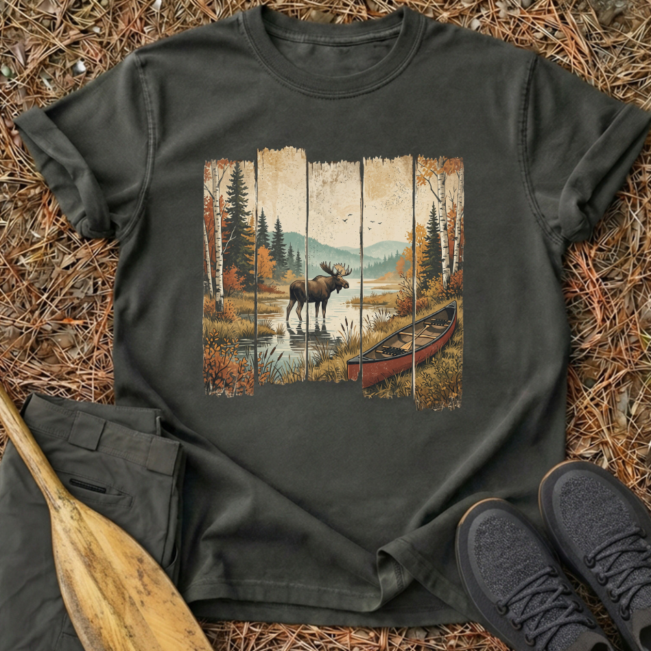 Moose Strips T-Shirt