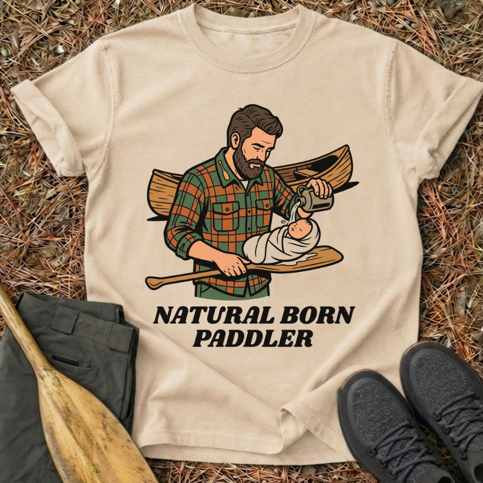 Natural Born Paddler T-Shirt
