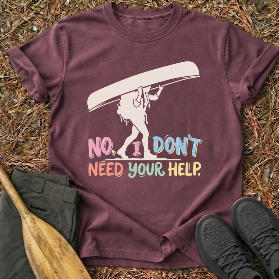 No I Don't Need Your Help T-Shirt
